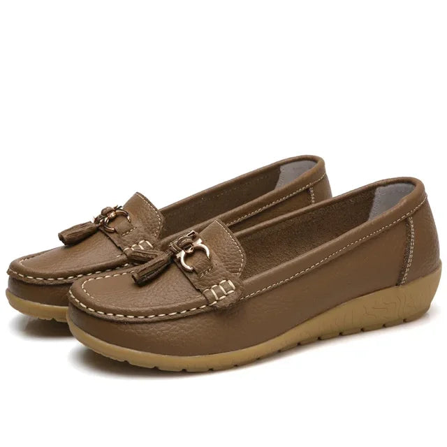 Mocassin Orthopédique en Cuir